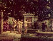 Poynter, Sir Edward John A Visit to Aesculipius USA oil painting reproduction